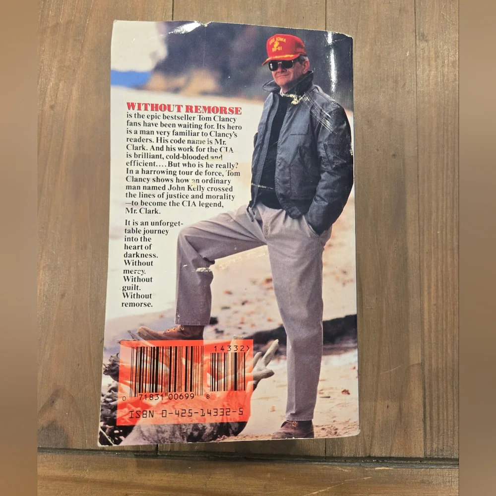 Tom Clancy Without Remorse Book